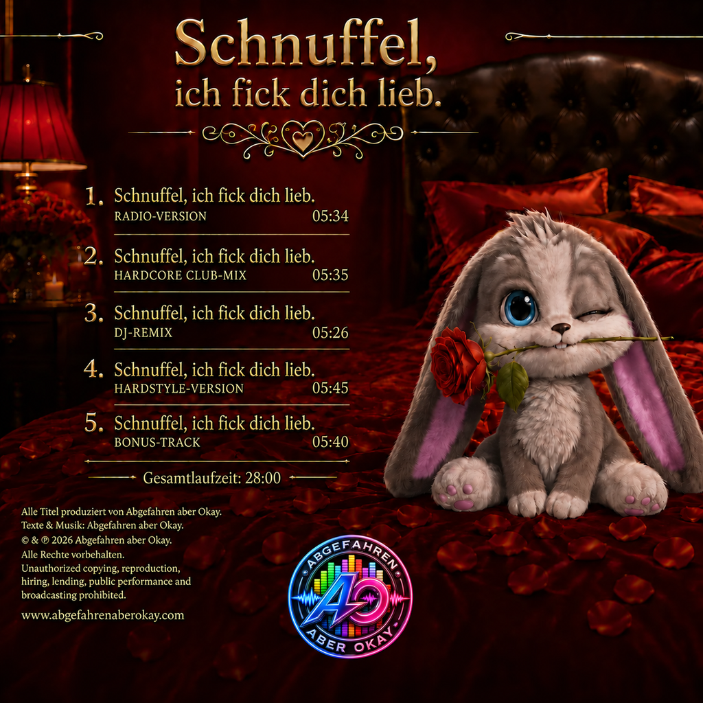 Schnuffel – Ich fick dich lieb. | maxi CD de 5 pistas